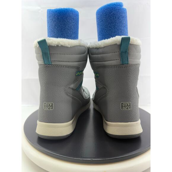 Merrell Grey Snow Crush 3 200g Insulated Kids Sz 6 Waterproof Warm Winter Boots - Picture 5 of 11